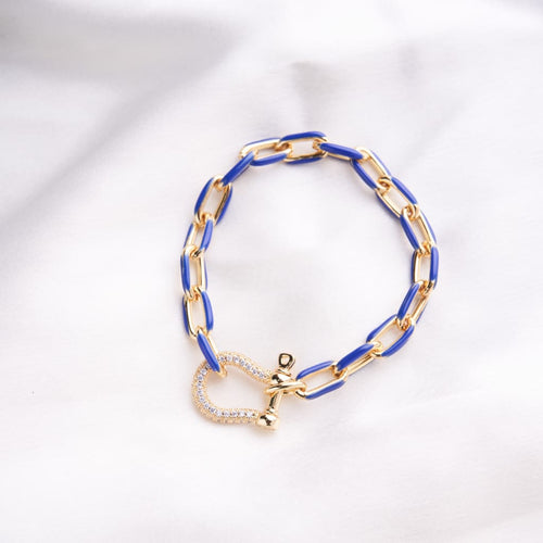 Buckle Bracelet - Blue