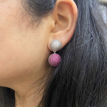 Load image into Gallery viewer, Colour Pop Ball Earrings
