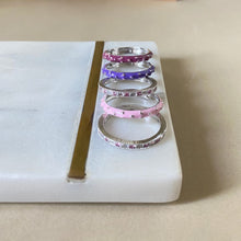 Load image into Gallery viewer, Colour Pop Rings - White

