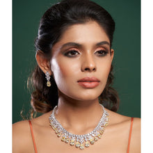 Load image into Gallery viewer, Daisy Flower Necklace Set in Canary Yellow
