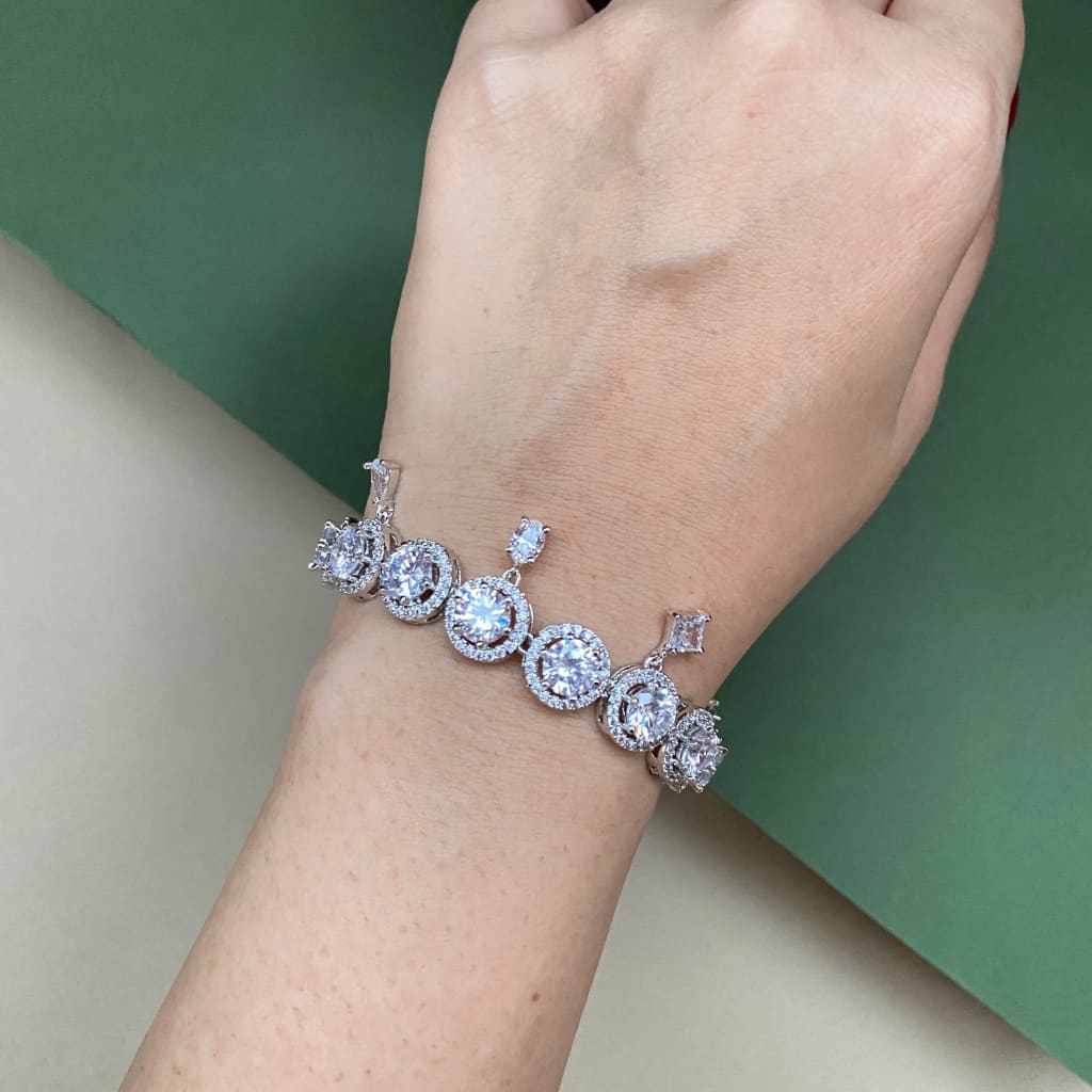 Desiree Charm Tennis Bracelet