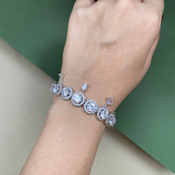 Desiree Charm Tennis Bracelet