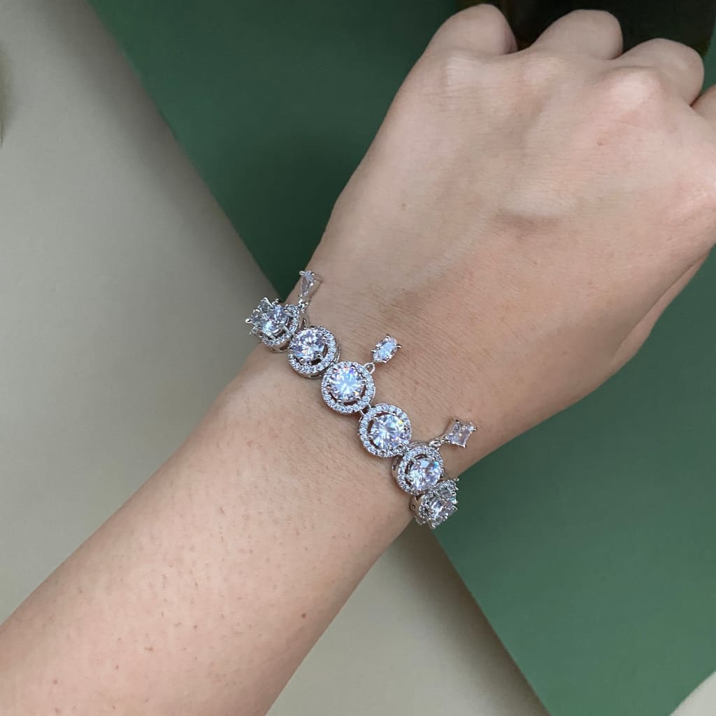 Desiree Charm Tennis Bracelet
