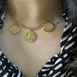 Faith Medallion Necklace