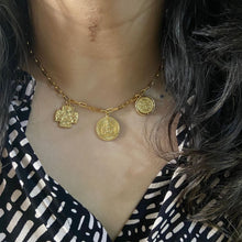 Load image into Gallery viewer, Faith Medallion Necklace
