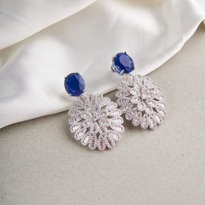 Glory Earrings - Blue