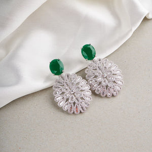 Glory Earrings - Green