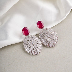 Glory Earrings - Red