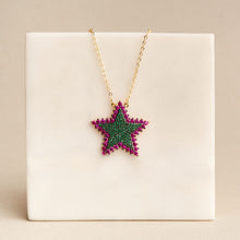 Load image into Gallery viewer, Green Star Pendant
