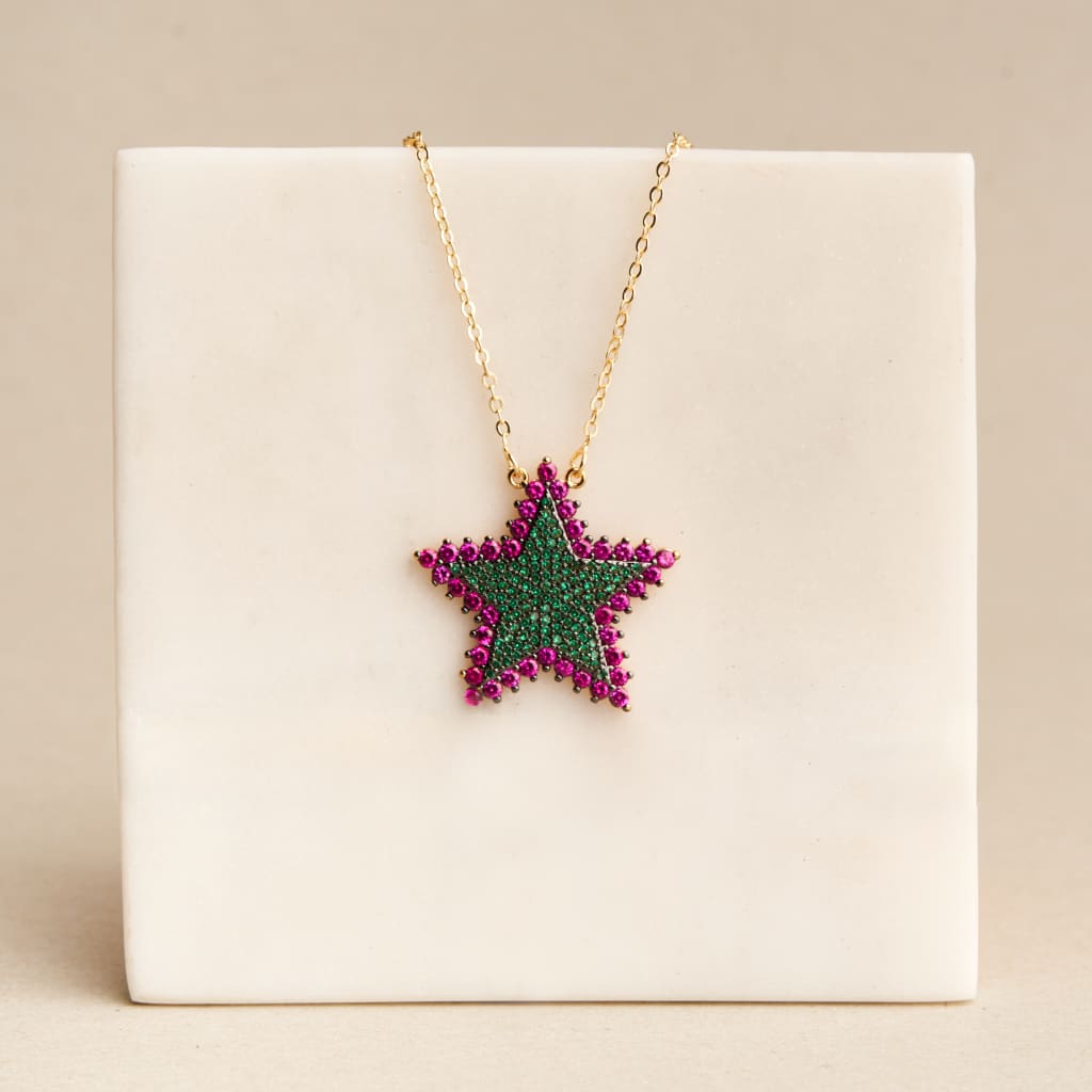 Green Star Pendant