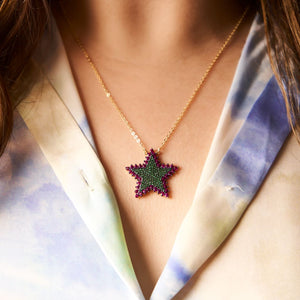 Green Star Pendant