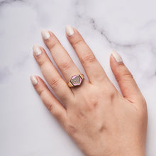 Load image into Gallery viewer, Hexa Heart Ring
