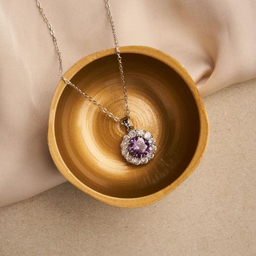 Inari Necklace - Purple
