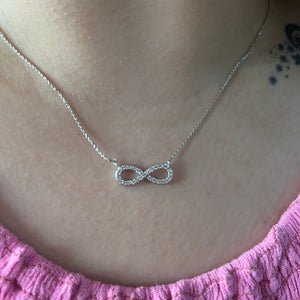 Infinity Pendant - Silver