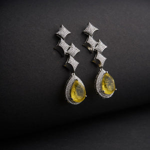 Isadora Earrings - Yellow