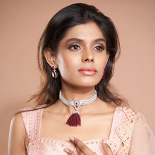 Load image into Gallery viewer, Ishani Choker - Red
