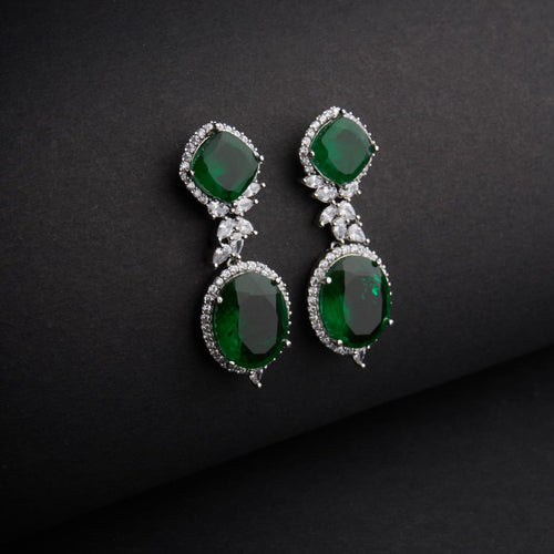 Kamala Earrings - Green