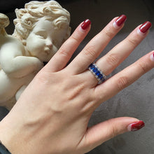 Load image into Gallery viewer, Kylie Ring - Blue / US 7
