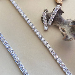 Layla Necklace Set - White