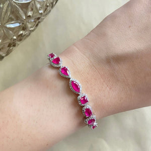 Leah Bracelet - Red