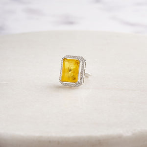 Maeve Ring - Yellow&Silver