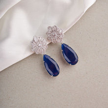 Load image into Gallery viewer, Magnolia Earrings - Blue
