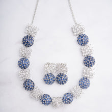 Load image into Gallery viewer, Mannat Necklace Set - Blue
