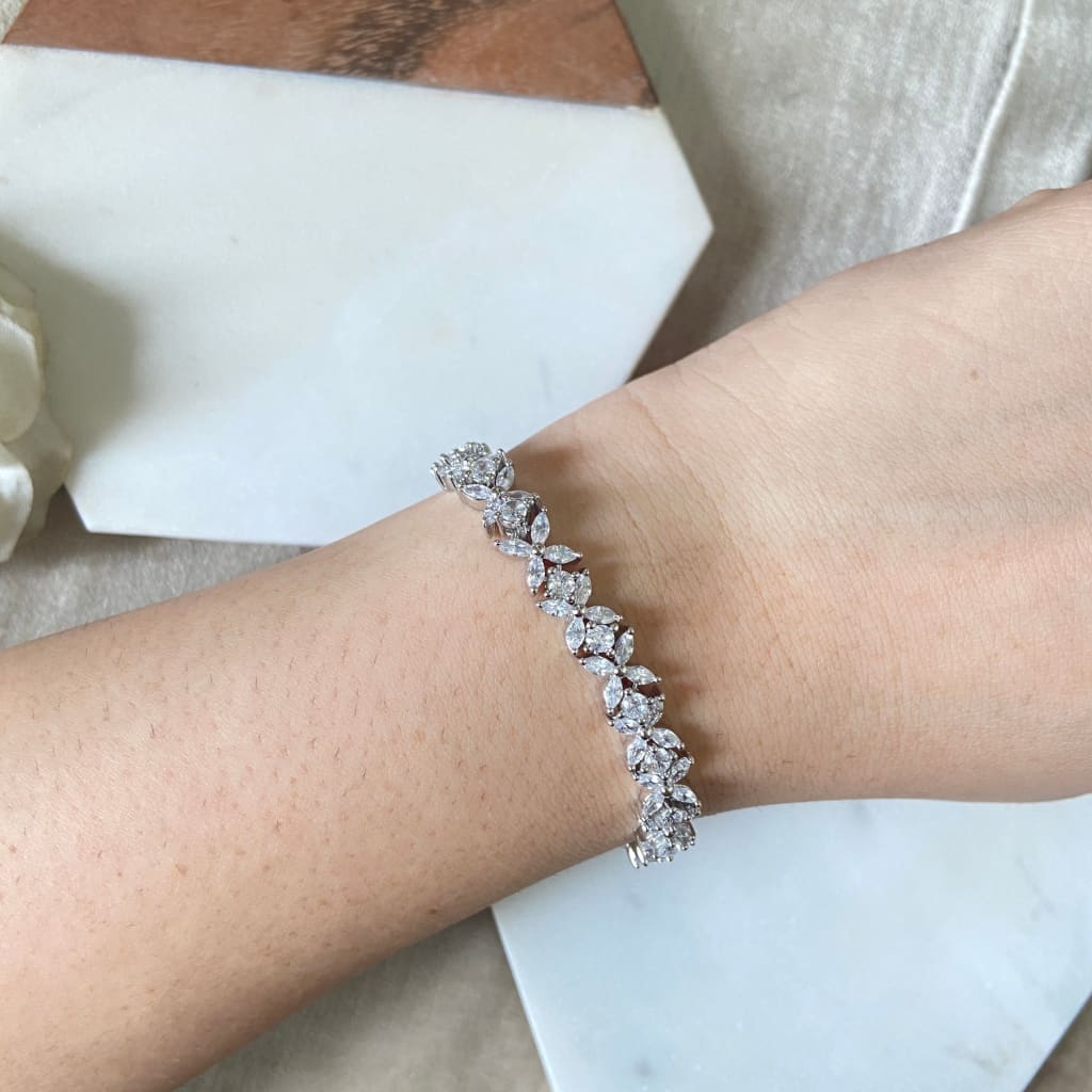 Marquise Tennis Bracelet
