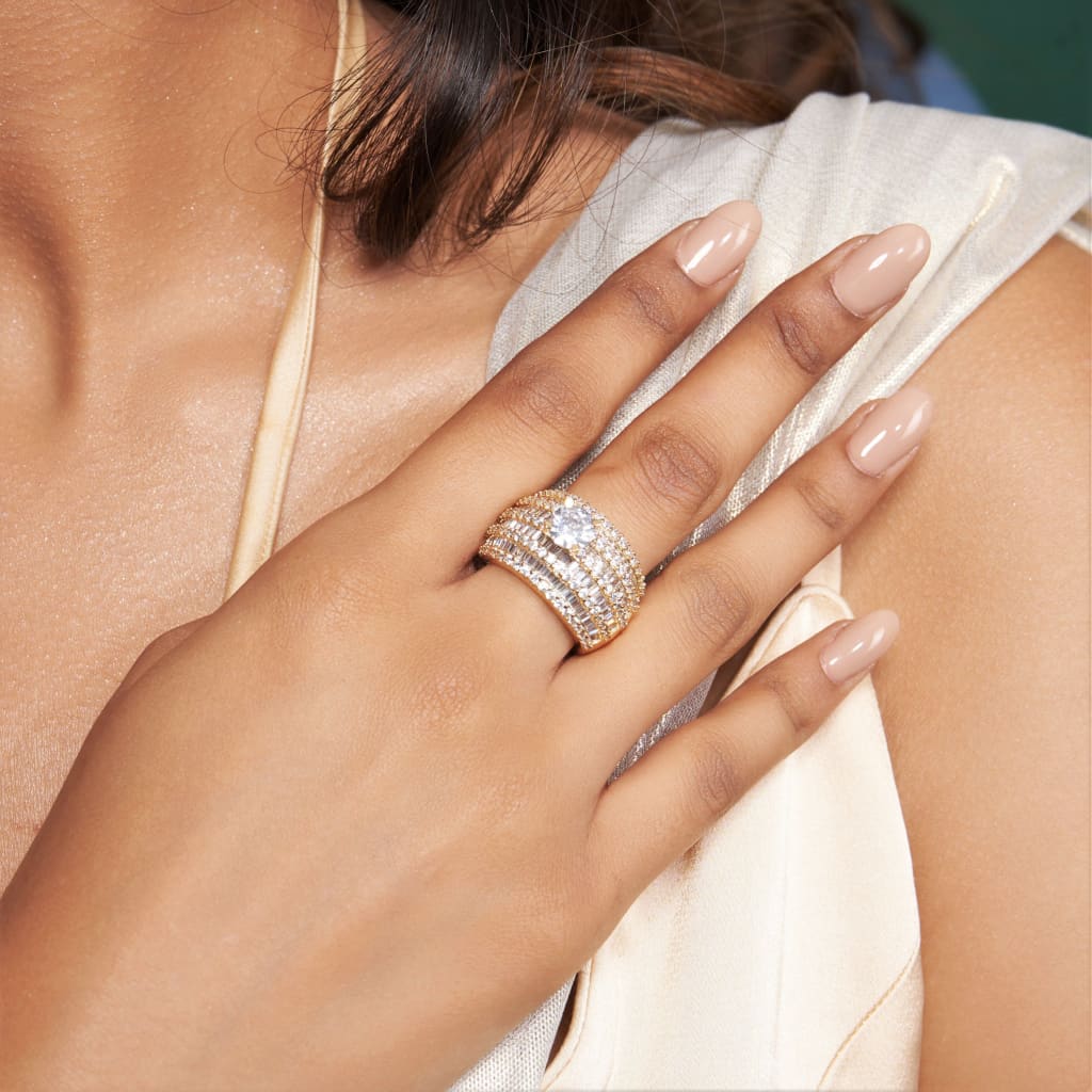 Nenna Ring - Gold / US 6