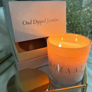 Oud Dipped Jasmine Candle