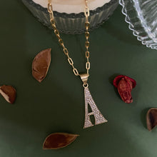 Load image into Gallery viewer, Painter’s Inicial Necklace -
