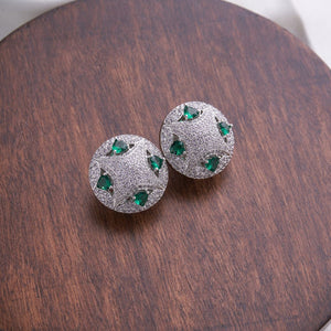 Prem Earrings - Green
