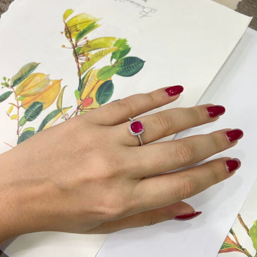 Princess Ring - Ruby