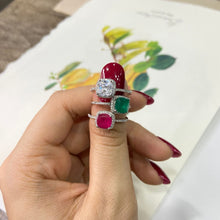 Load image into Gallery viewer, Princess Ring - Ruby
