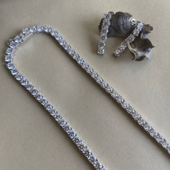 Raquel Necklace Set - White