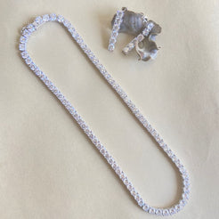 Raquel Necklace Set - White