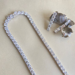 Raquel Necklace Set - White