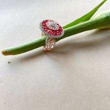 Load image into Gallery viewer, Red Ferris Ring - Rose
