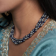 Load image into Gallery viewer, Ruhaniyat Pearl Lines - Blue

