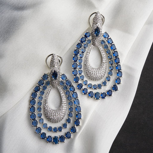 Saffo Earrings - Blue