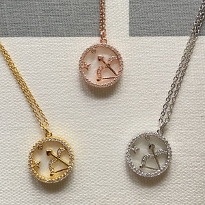 Sagittarius Zodiac Necklace