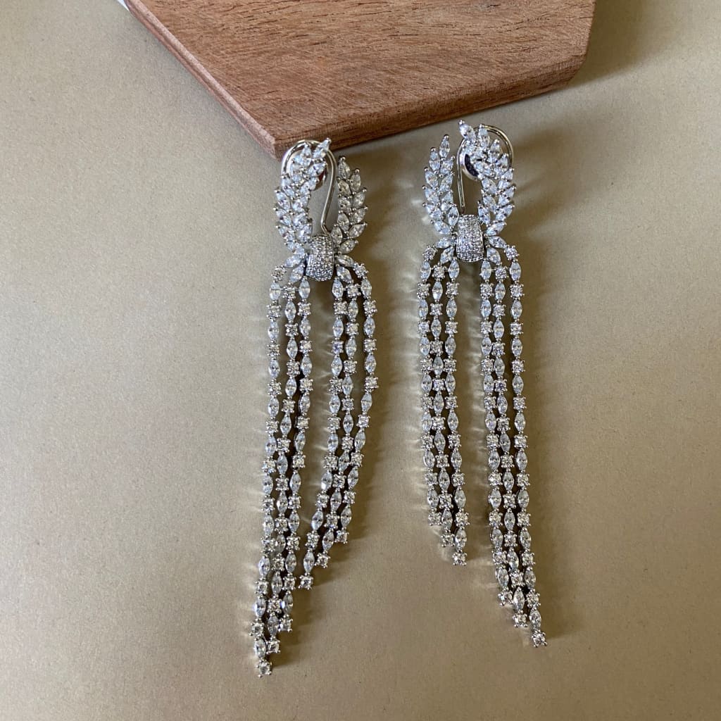 Sharon Earrings - Silver