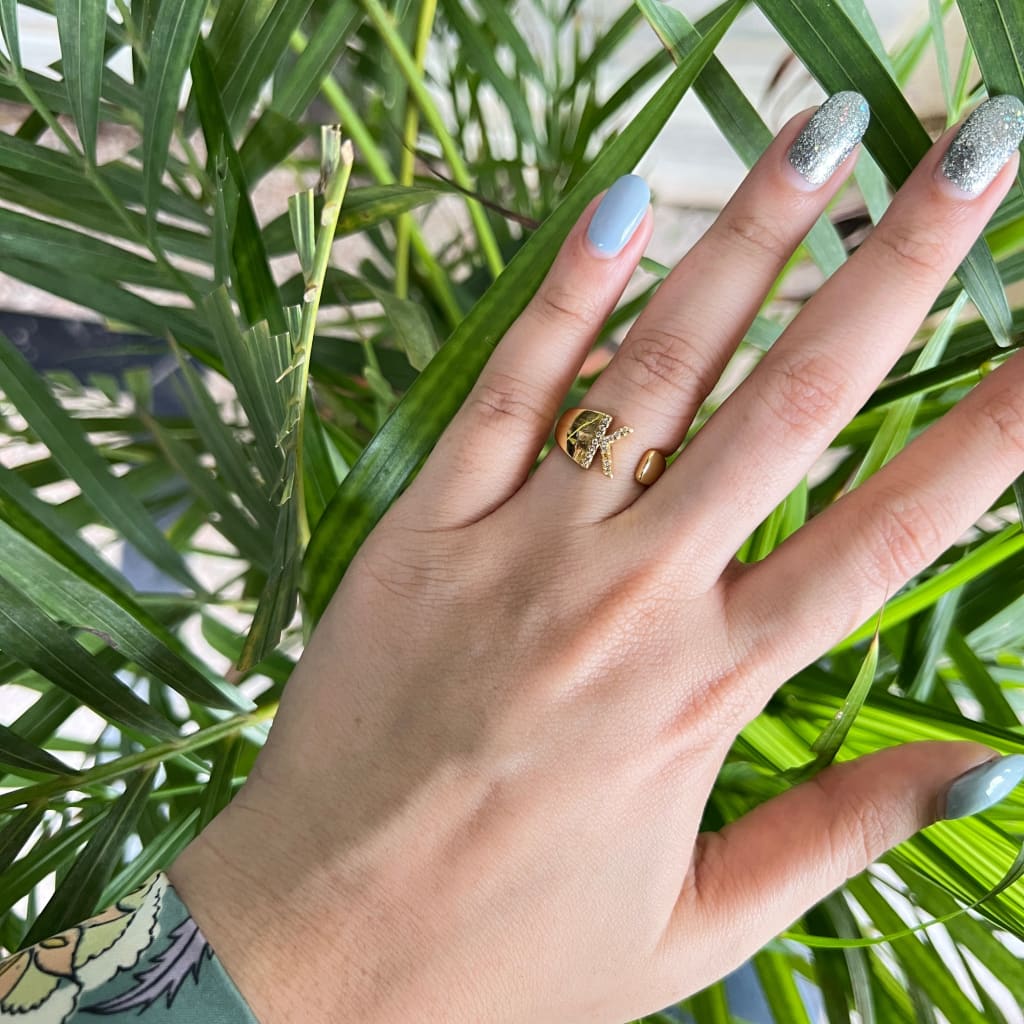 Slanti Initial Ring