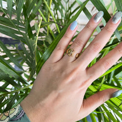 Slanti Initial Ring