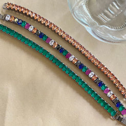 Tess Bracelet - Gunmetal