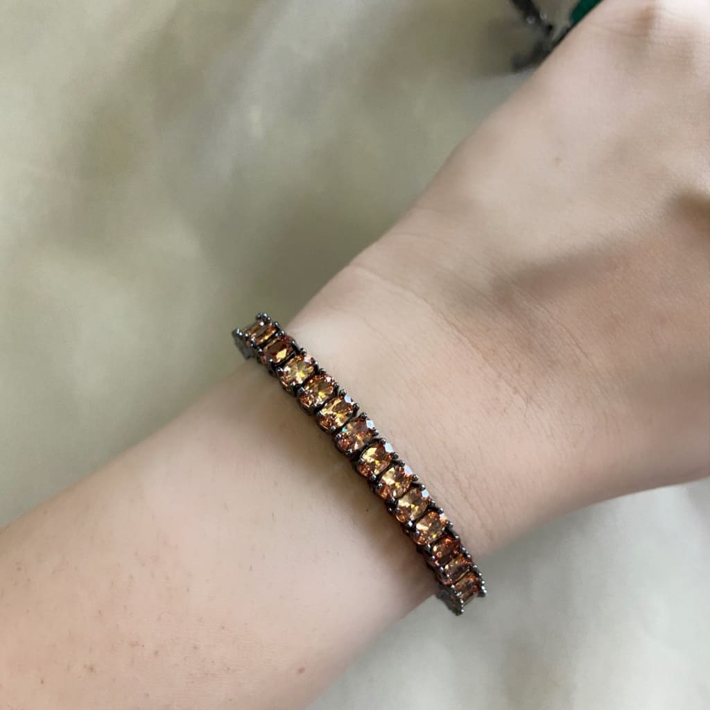 Tess Bracelet - Gunmetal