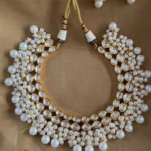 Thussi Necklace Set - White
