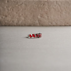 Tsuki Ring - Red / US 6