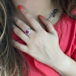 Vivian Ring - Red