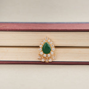 Zahanna Ring - Green&Gold